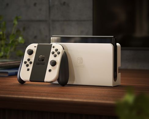 Nintendo Игровая консоль Switch OLED (белая) 45496883386 фото