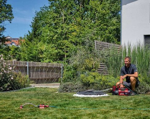 Einhell Насос садовый аккумуляторный AQUINNA, 3800л/ч, 36В, 3.7бар, глуб 6 м, 4.25 кг, без АКБ и ЗУ 4180410 фото