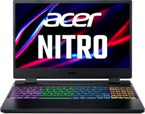 Acer Ноутбук Nitro 5 AN515-58 15.6" FHD IPS, Intel i7-12650H, 16GB, F512GB, NVD4060-8, Lin, чорний NH.QM0EU.00M фото