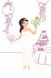 Набір для творчості Janod Модне вбрання Весільне вбрання 16 - магазин Coolbaba Toys