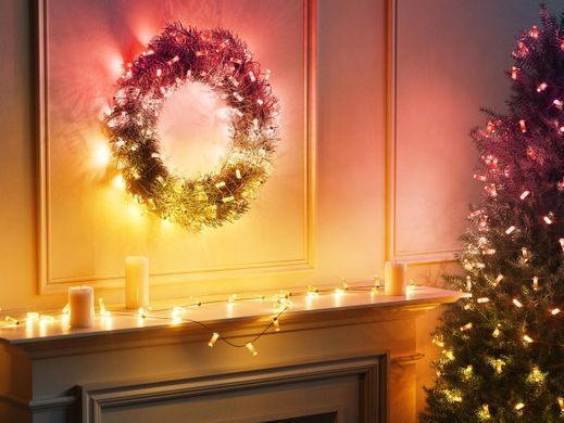 Twinkly Гірлянда Smart LED Twinkly Strings Candle RGB 200 IP20 12м USB-C кабель прозорий без БЖ TWKC200RGB-T фото