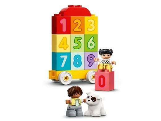 LEGO Конструктор DUPLO Поезд с цифрами - учимся считать 10954 10954 фото