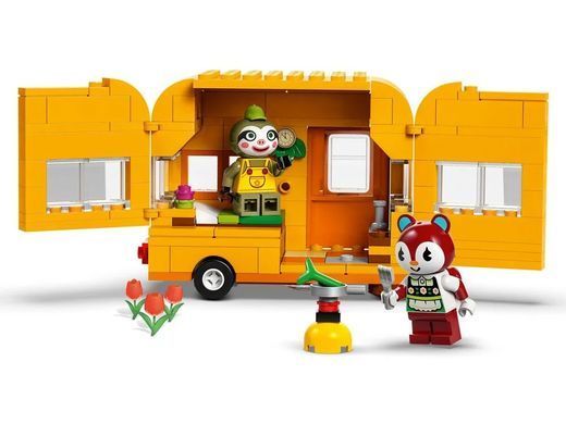 LEGO Конструктор LEGO Animal Crossing Садова крамниця і караван, що належать Leif 77054 фото