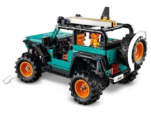 LEGO Конструктор LEGO Technic Позашляховик Jeep&reg; Wrangler Rubicon 42227 фото