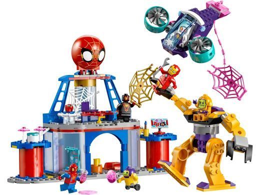 LEGO Конструктор Spidey Павутинна штаб-квартира команди Павука 10794 фото