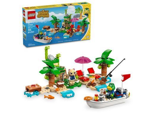 LEGO Конструктор Animal Crossing Островная экскурсия Kapp'n на лодке 77048 фото