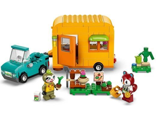LEGO Конструктор LEGO Animal Crossing Садова крамниця і караван, що належать Leif 77054 фото
