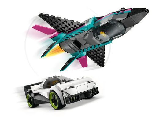 LEGO Конструктор LEGO City Реактивний літак проти автомобіля 60489 фото