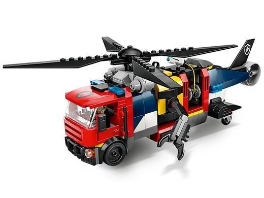 LEGO Конструктор LEGO City Ремікс вертольотів, пожежних машин і підводних човнів 60462 фото