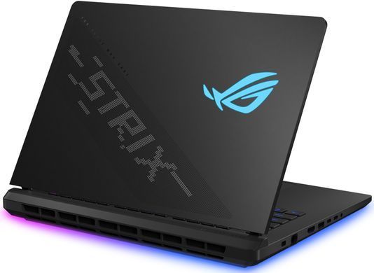 ASUS Ноутбук ASUS ROG Strix SCAR 16 G635LX-RW206X 16" WQXGA mLED, Intel Ultra 9 275HX, 64GB, F1TB+F1TB, NVD5090-24, Win11P, Чорний 90NR0L81-M00950 фото