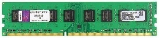Память ПК Kingston DDR3 8GB 1600 1.35/1.5V KVR16LN11/8WP фото