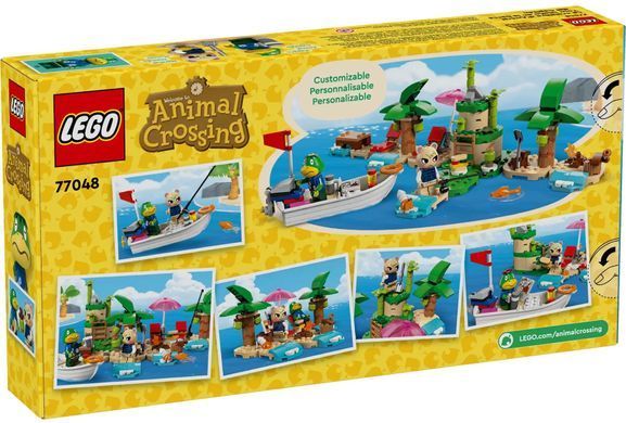 LEGO Конструктор Animal Crossing Островная экскурсия Kapp'n на лодке 77048 фото