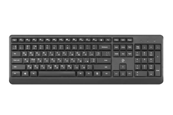 Клавіатура 2E KS220 WL Black 2E-KS220WB фото