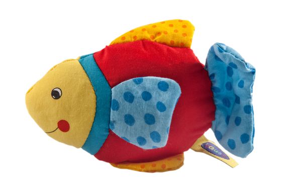 Погремушка goki Рыбка с голубым хвостом 65099G-3 фото