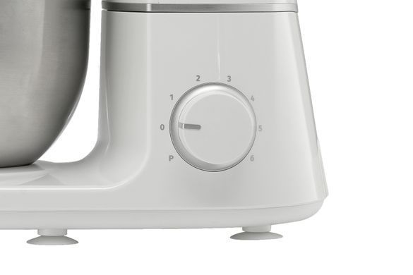 Gorenje Кухонная машина 800Вт, чаша-металл, корпус-металл, насадок-3, белый MMC800CW фото