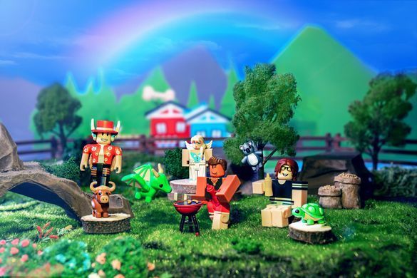Roblox Игровая коллекционная фигурка Jazwares Roblox Multipack Adopt Me: Backyard BBQ W7 ROG0190 фото