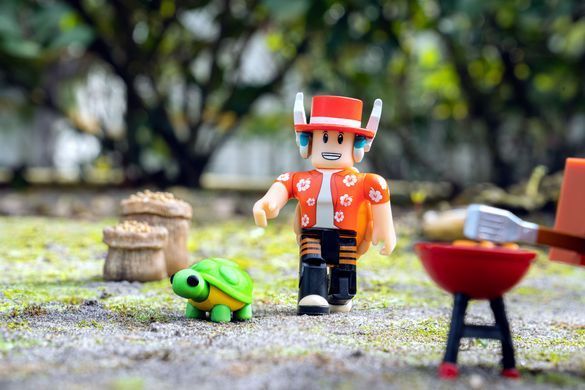 Roblox Игровая коллекционная фигурка Jazwares Roblox Multipack Adopt Me: Backyard BBQ W7 ROG0190 фото