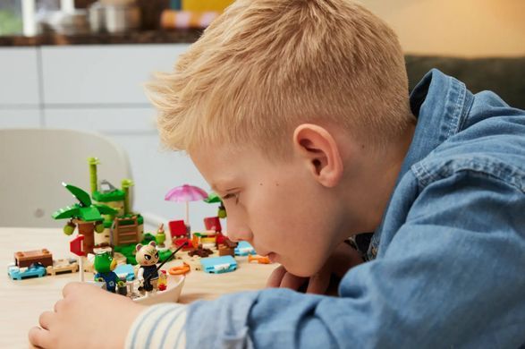 LEGO Конструктор Animal Crossing Островная экскурсия Kapp'n на лодке 77048 фото