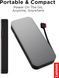 Lenovo Портативний зарядний пристрій Power Bank 20000 mAh, Go USB-C Laptop, Thunder Black 7 - магазин Coolbaba Toys
