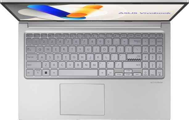 ASUS Notebook Vivobook 15 X1504VA-BQ700W 15.6" FHD IPS, Intel i3-1315U, 16GB, F512GB, UMA, Win11, Silver 90NB10J2-M04410 фото