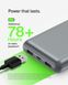 Belkin Акумулятор портативний літій-іонний Power Bank 20000мА·год, 15Вт, 2хUSB-A/USB-C, cірий 3 - магазин Coolbaba Toys