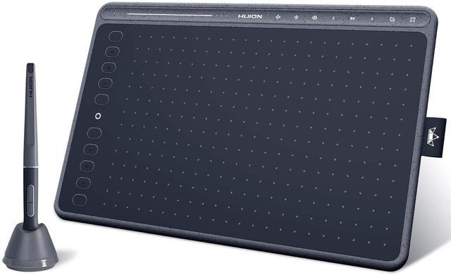 Huion Графический планшет 10"x6.35" HS611, USB-C, серый HS611 фото