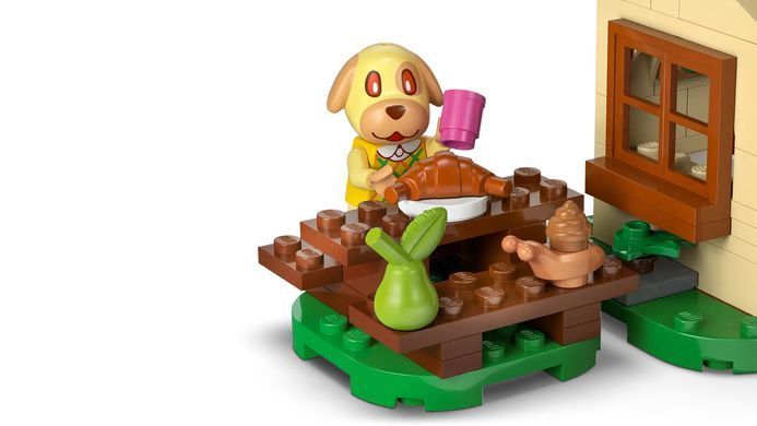 LEGO Конструктор Animal Crossing Уютный дом Goldie 77058 фото