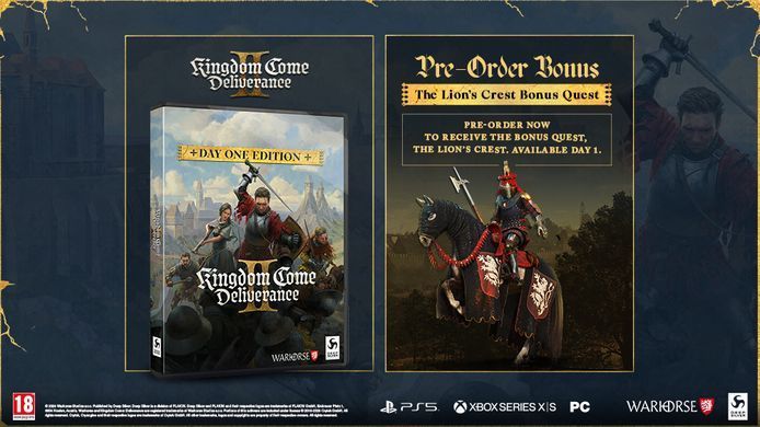Games Software Kingdom Come: Deliverance 2 Day One Edition [BDdisk] (PS5) 1143932 фото