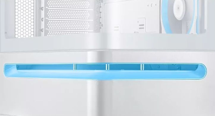 ASUS Корпус Prime AP202 Tempered Glas ARGB, без БЖ, 2xUSB3.2, 1xUSB Type-C, Tempered Glass side, mATX, белый 90DC00P3-B19000 90DC00P3-B19000 фото