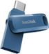 Накопитель SanDisk 128GB USB 3.1 Type-A + Type-C Ultra Dual Drive Go Navy Blue 4 - магазин Coolbaba Toys