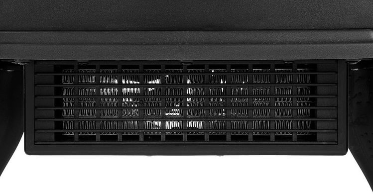 Neo Tools Тепловентилятор, 30м кв., 1500Вт, керам. нагрівання. елемент (PTC), ефект полум'я, чорний 90-110 фото