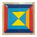 Пазл дерев'яний goki Світ форм-трикутники 6 - магазин Coolbaba Toys