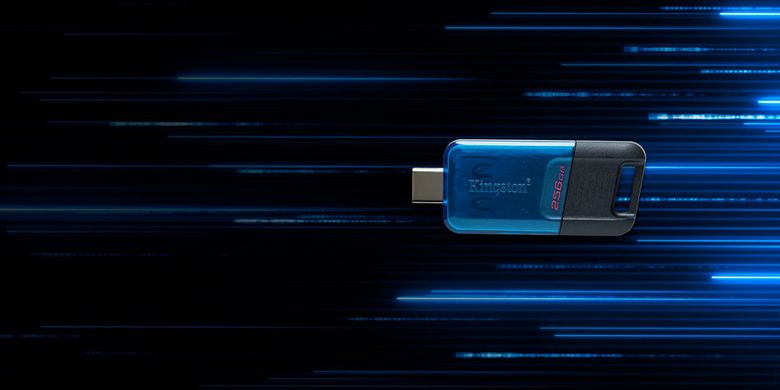 Kingston Накопичувач 64GB USB 3.2 Type-C Gen 1 DT80 M DT80M/64GB фото