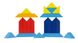 Пазл дерев'яний goki Світ форм-трикутники 3 - магазин Coolbaba Toys