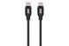 2E Кабель USB-C - USB-C Glow 60W 1m Black 1 - магазин Coolbaba Toys