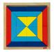 Пазл дерев'яний goki Світ форм-трикутники 1 - магазин Coolbaba Toys