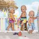 Одежда для куклы BABY BORN - ПРАЗДНИЧНЫЙ КУПАЛЬНИК S2 (на 43 cm, c зайчиком) 6 - магазин Coolbaba Toys