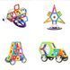 MagPlayer Конструктор магнітний 98 од. (MPA-98) 14 - магазин Coolbaba Toys