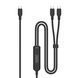 Digitus Кабель DIGITUS USB-C > 2xUSB-C заряджання/синхронізації, USB 2.0, 140W, 1.8м, чорний 3 - магазин Coolbaba Toys