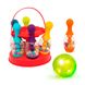 Игровой набор - СВЕРКАЮЩИЙ БОУЛИНГ (красный, 6 кеглей, шар, подставка) 5 - магазин Coolbaba Toys