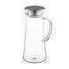 ARDESTO Pitcher with lid 1400ml, borosilicate glass, stainless steel, transparent 3 - магазин Coolbaba Toys
