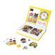 Janod Магнитная книга Учимся называть время 75эл 2 - магазин Coolbaba Toys