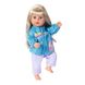 Набор одежды для куклы BABY BORN - КЭЖУАЛ СЕСТРИЧКИ (голубой) 3 - магазин Coolbaba Toys