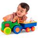 Іграшка на колесах - ТРАКТОР З ТРЕЙЛЕРОМ (на колесах, світло, озвуч. українською мовою) 9 - магазин Coolbaba Toys