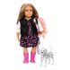 Лялька LORI 15 см Гіа з собачкою Далматинець 1 - магазин Coolbaba Toys