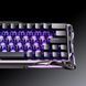 GravaStar Клавіатура магнітна Mercury V60 Pro 60keys, GravaStar Blackcore, USB-A, 8k,RGB, Interstellar Silver 6 - магазин Coolbaba Toys