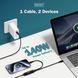 Digitus Кабель DIGITUS USB-C > 2xUSB-C заряджання/синхронізації, USB 2.0, 140W, 1.8м, чорний 6 - магазин Coolbaba Toys