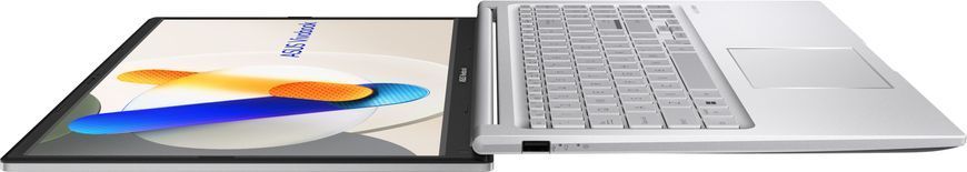 ASUS Notebook Vivobook 15 X1504VA-BQ700W 15.6" FHD IPS, Intel i3-1315U, 16GB, F512GB, UMA, Win11, Silver 90NB10J2-M04410 фото