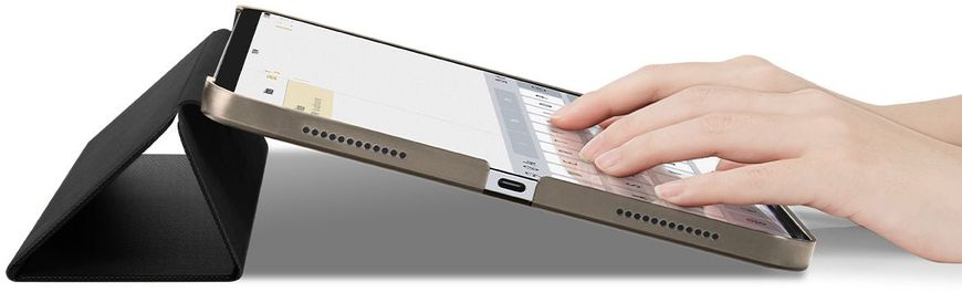 Spigen Чохол для Apple iPad 10.9"(2022) Liquid Air Folio, Black ACS05415 фото