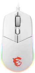 MSI Мышь Clutch GM11 WHITE GAMING Mouse S12-0401950-CLA фото